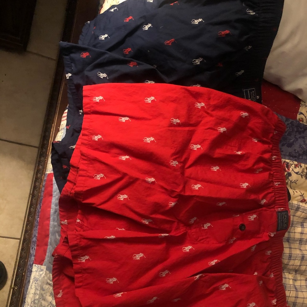 Pair of Ralph Lauren boxer size large never worn